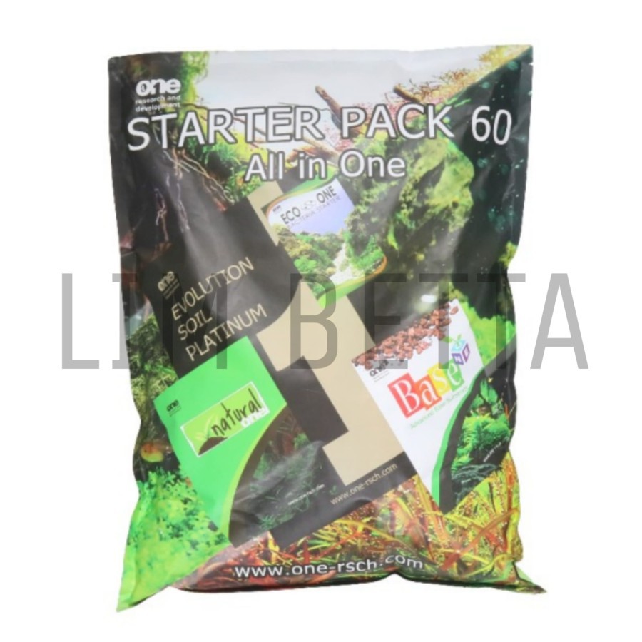 STARTER PACK TANK 60 ALL IN ONE / PAKET MEDIA TANAM AQUASCAPE