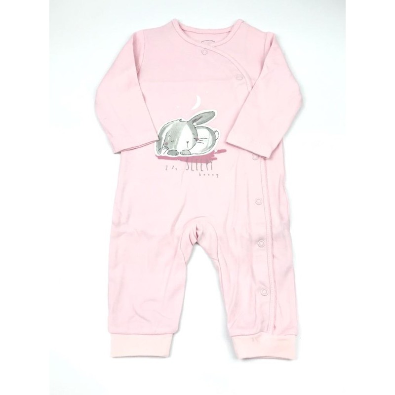 BABY K2 - Sleepsuit buka kaki isi 3 pcs motif bunny