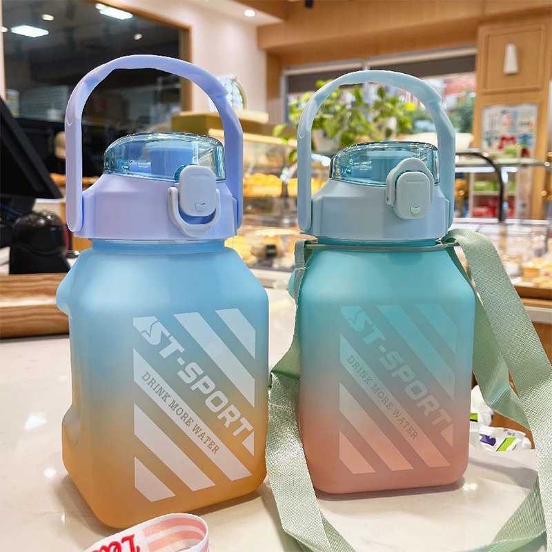 Botol Minum Viral Motivasi Botol Anak Botol minum Gemoy / Gendut -1,3 L