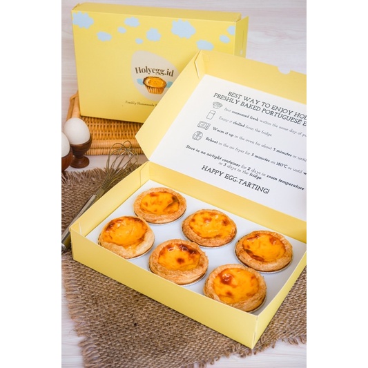 

Portugese / Portuguese Egg Tarts Holyegg