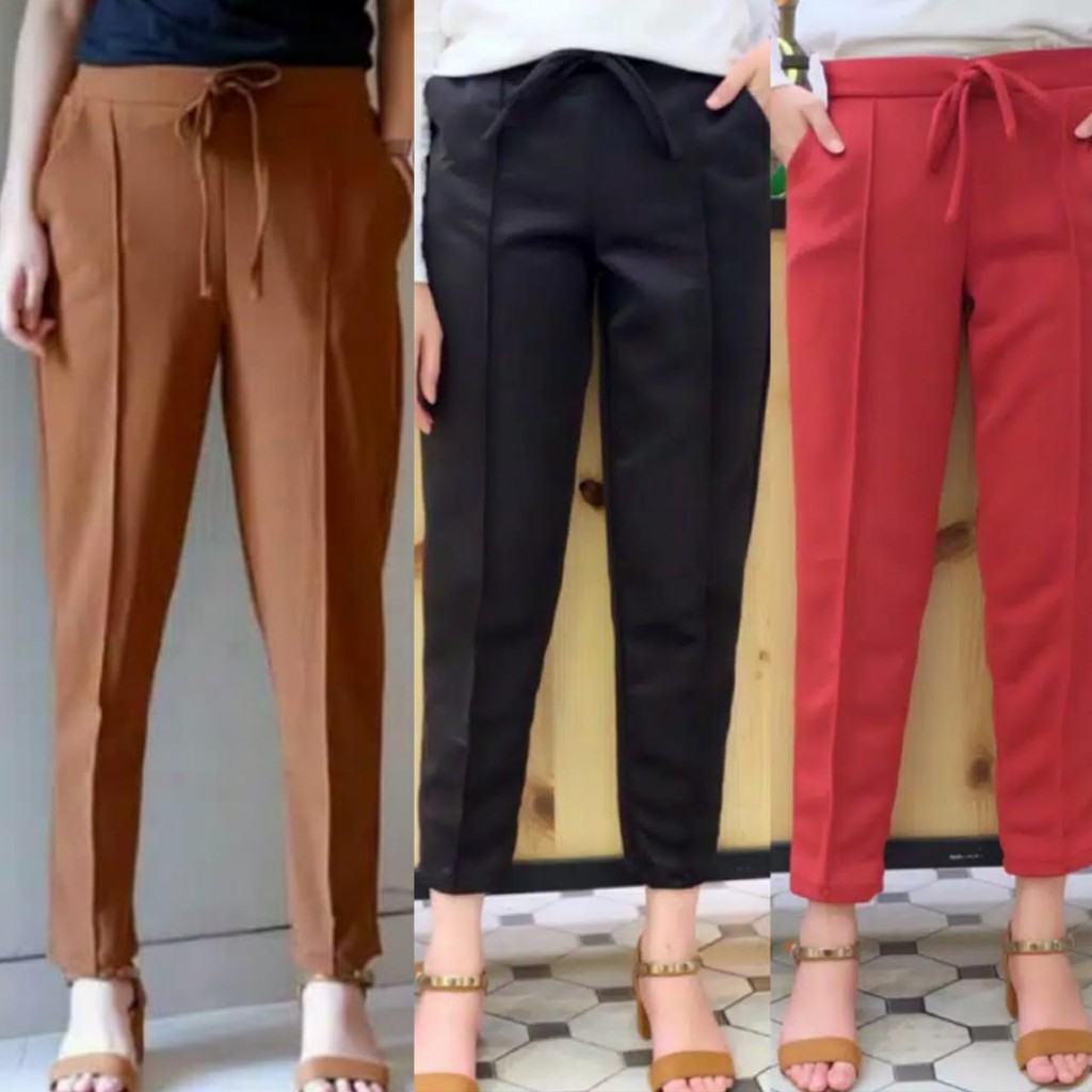 Celana Cropped Doty Pants Shopee Indonesia Celana Cropped Doty Pants Shopee Indonesia