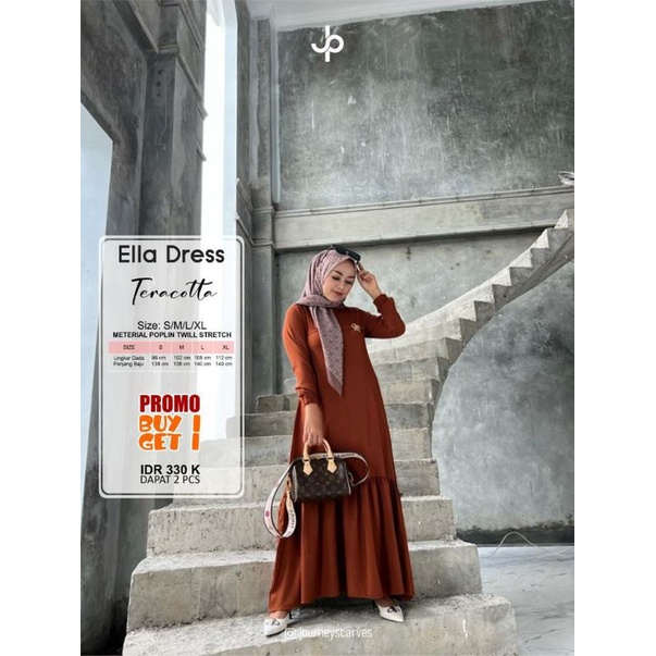 ELLA DRESS by JP / DRESS ELLA JOURNEY / GAMIS PREMIUM