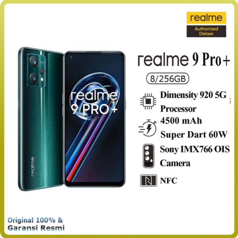 Realme 9 pro + ram 8/256gb 5G+NFC