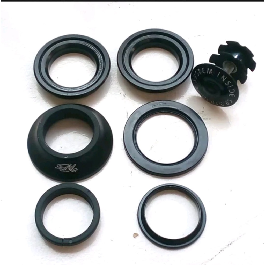 TERMURAH!!! Headset Sepeda Oversize / INTEGRATED CH / Semi Bearing / Hitam / Realpict