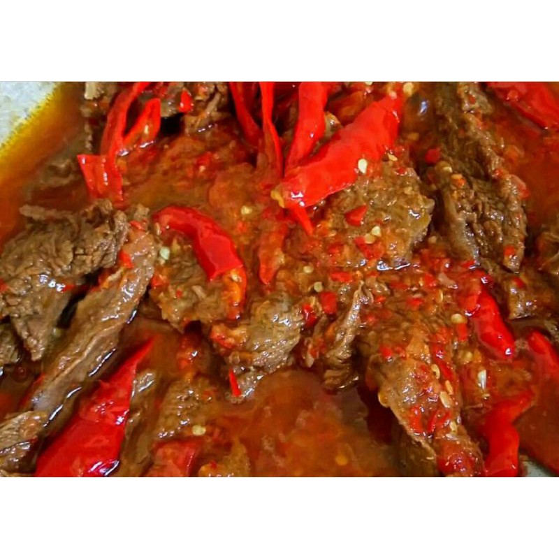 

Dendeng Lambok Cabe Merah