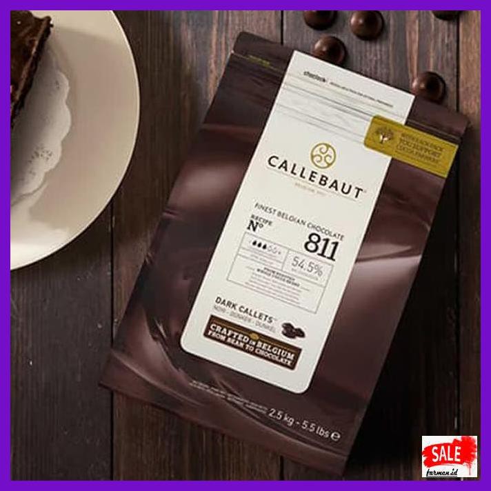 

RETLEMCOKLAT- CALLEBAUT DARK WELL BITTER 54.5% 811 2,5 KG -ASLII.