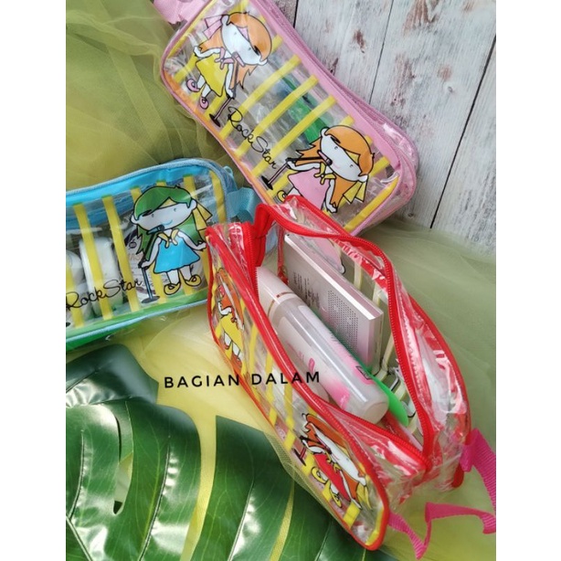 SWEAT  POUCH MIKA ~TEMPAT KOSMETIK ~DOMPET SERBAGUNA