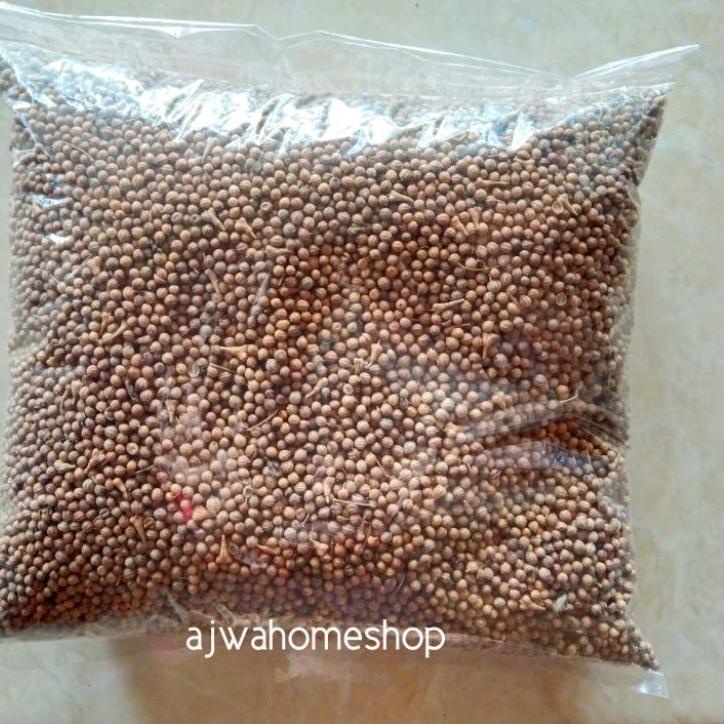 

Limited - Biji Ketumbar Butir Asli 1 kg - Ketumbar Organik Hitam Black Coriander 케