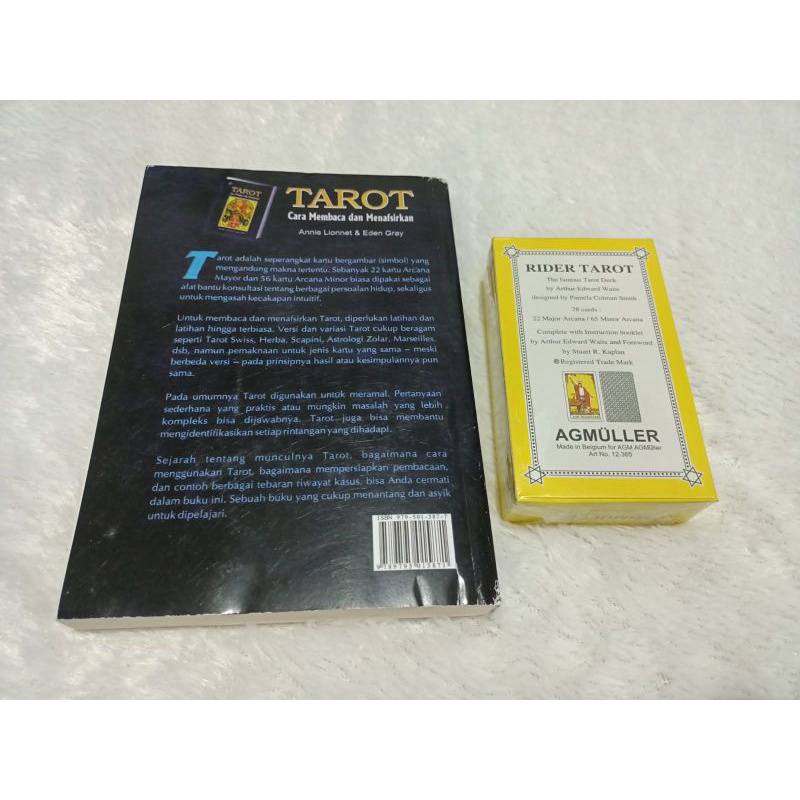 Tarot Waite Rider + Buku Tarot Cara Membaca dan Menafsirkan