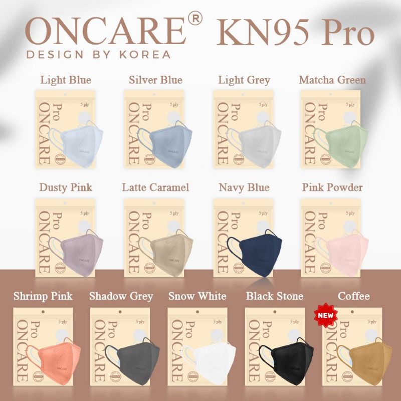 MASKER KN95 PRO 5PLY ISI 10PCS WARNA BLUE NAVY PREMIUM KOREA MASK