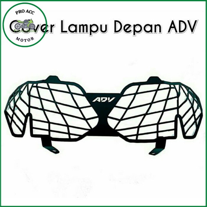Cover Pelindung Lampu depan Honda ADV 150 ADV 160 Cover Front Guard Headlamp ADV (cod)
