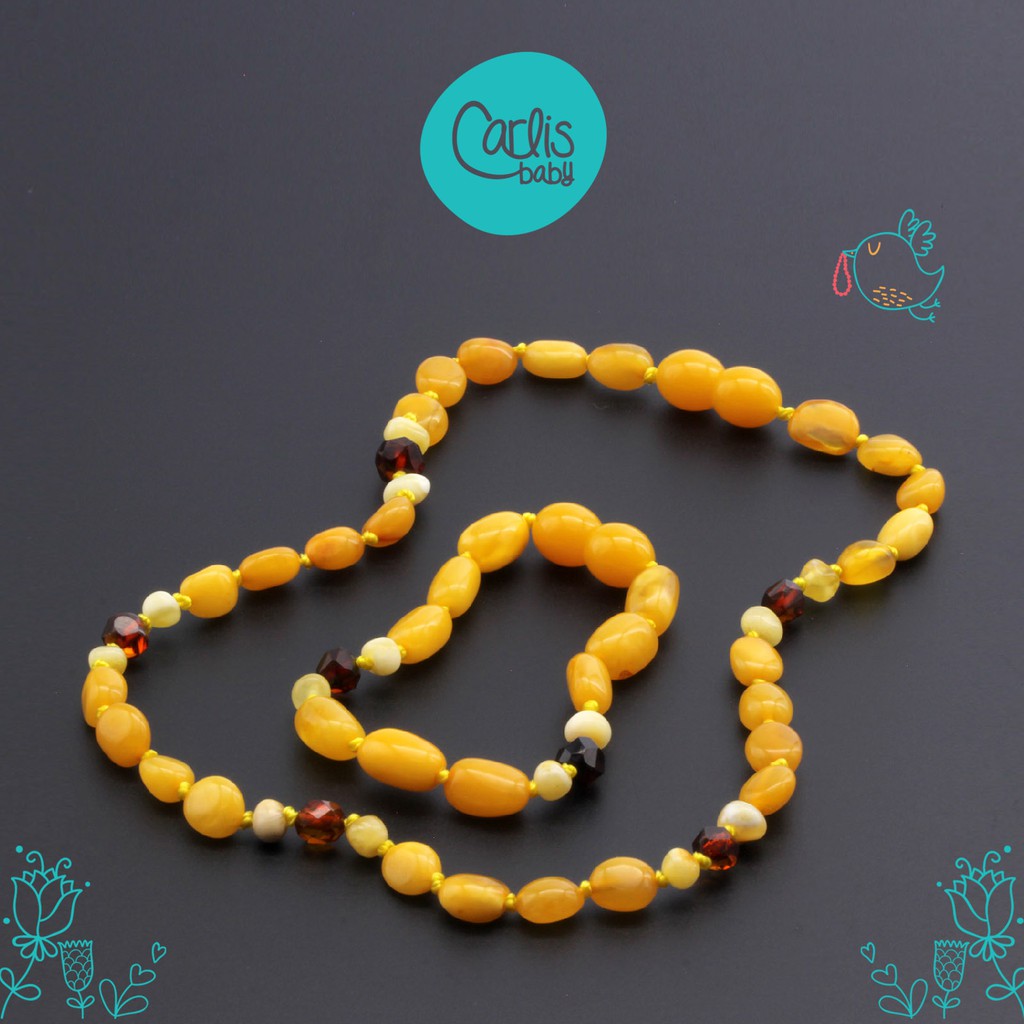 CE136 Set Amber Tumbuh Gigi Bayi By Carlis Baby