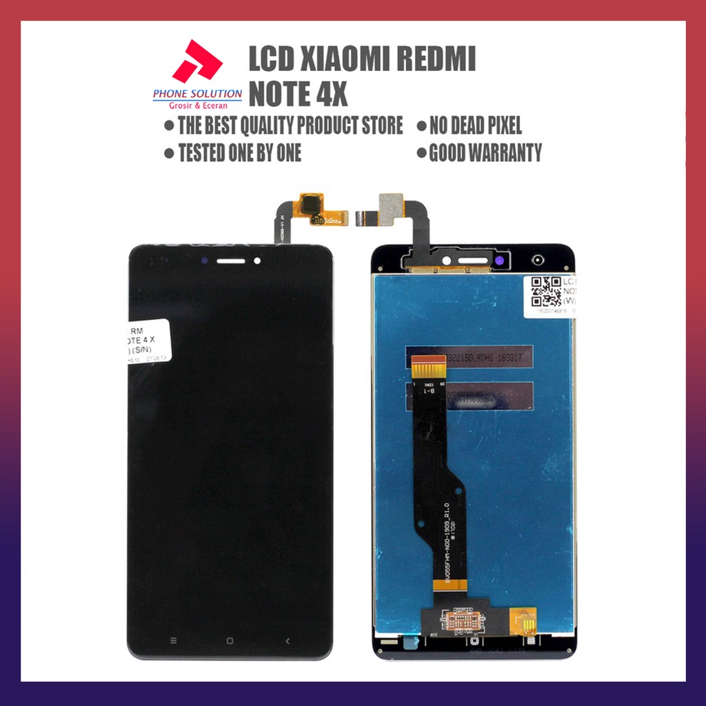 LCD Xiaomi Redmi Note 4x Processor Snapdragon Fullset Touchscreen // Supplier LCD Xiaomi Redmi - Garansi 1 Bulan