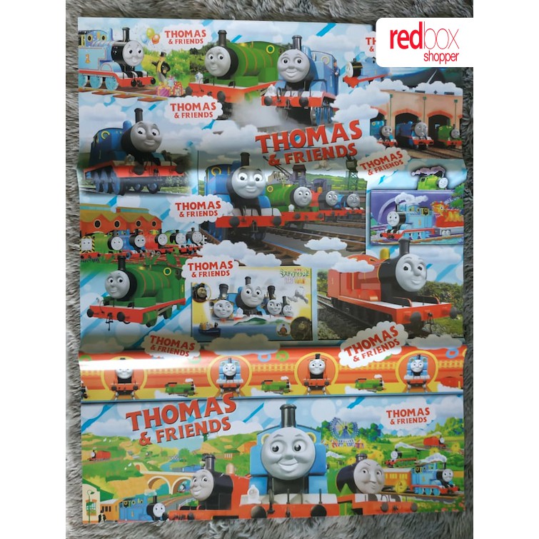 

Kertas Kado Thomas + Tayo + Nemo