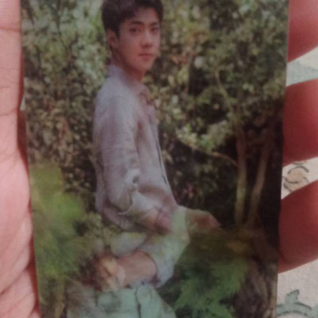 [OFFICIAL] Hologram PC Sehun Exo X Nature Republik