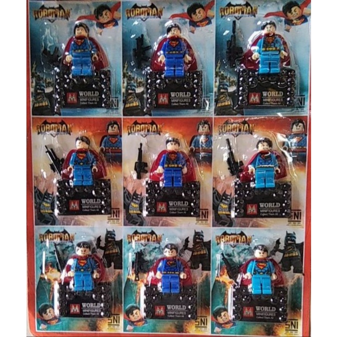Mainan Anak Roboman Lego Superman