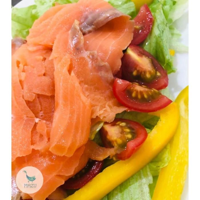 

Fisho | Smoked Salmon Slice - Blessing Fish Ready stock