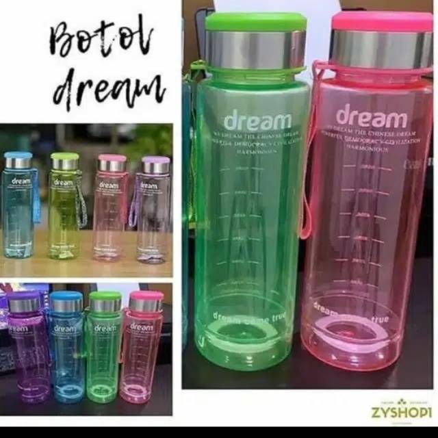 BOTOL MINUM DREAM 1 LITER / BOTTLE MY DREAM ORIGINAL