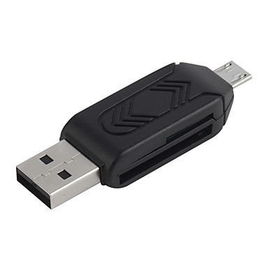 Card Reader OTG USB Support PC dan Smartphone