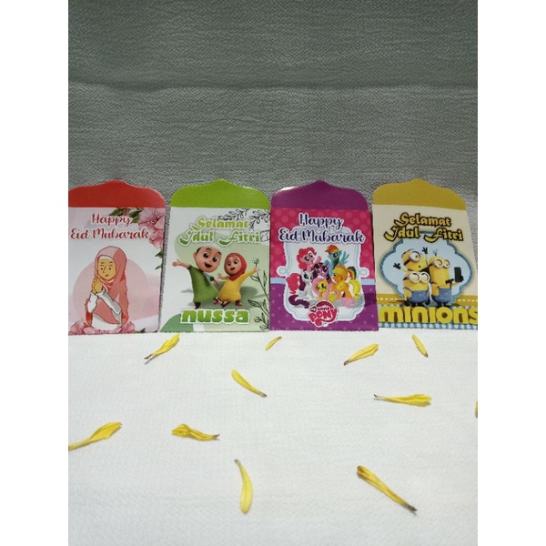 

amplop lebaran unik dan bergambar isi 10 pcs
