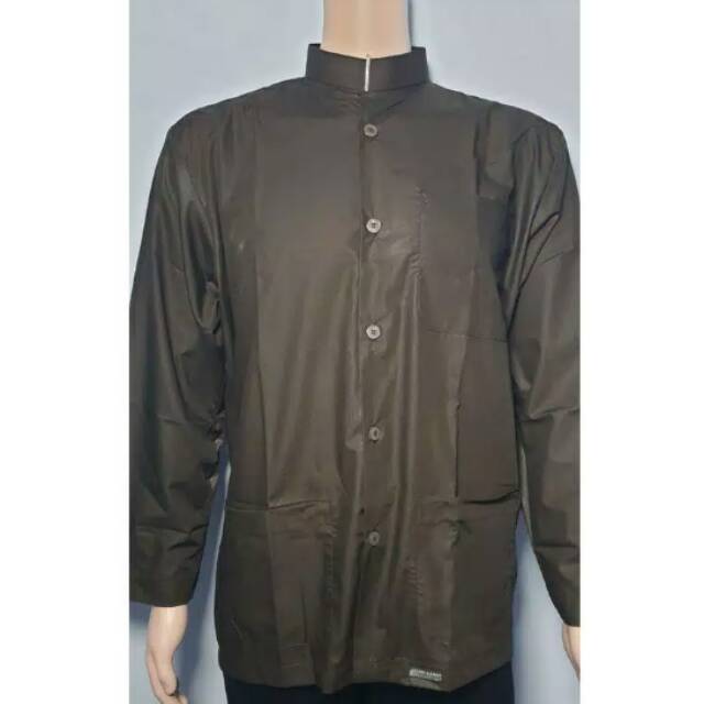 Baju Pria Koko Polos Busana Muslim Haibah Habaib Baju Pakistan Baju Takwa Kokoh Keren Lebaran pria
