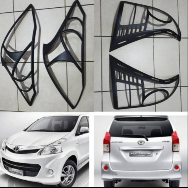 Garnish Lis Lampu Mobil All New Avanza Xenia 2012-2015