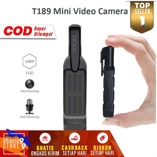 Kamera Pengintai Spy Camera Bentuk Pulpen Clip CCTV Bentuk Bolpoin