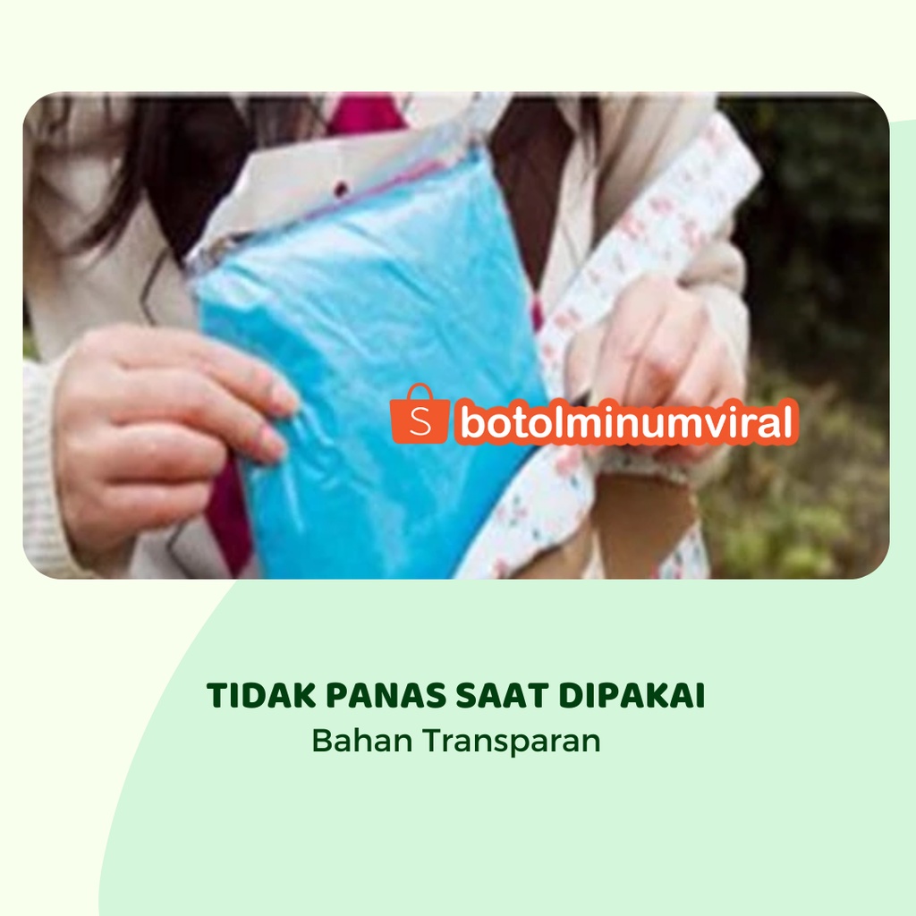 Jas Hujan Sekali Pakai Plastik Transparan Pakai Lengan Tebal Panjang Dewasa Traveling Pria Wanita Anak Sekolah