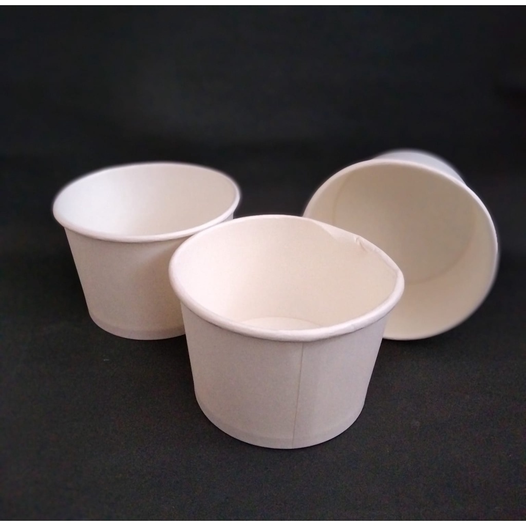 Paper Bowl / Rice Bowl / Mangkuk Kertas 650ml + Tutup /Tahan Panas Food Grade