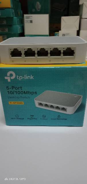 TP-Link LS1005 TPLink 5 Port 10/100Mbps Desktop Switch Hub - LS1005