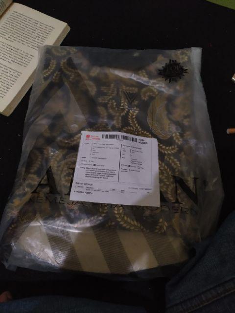 Kemeja Batik Alisan Slimfit Motif Baru Lengan Pendek