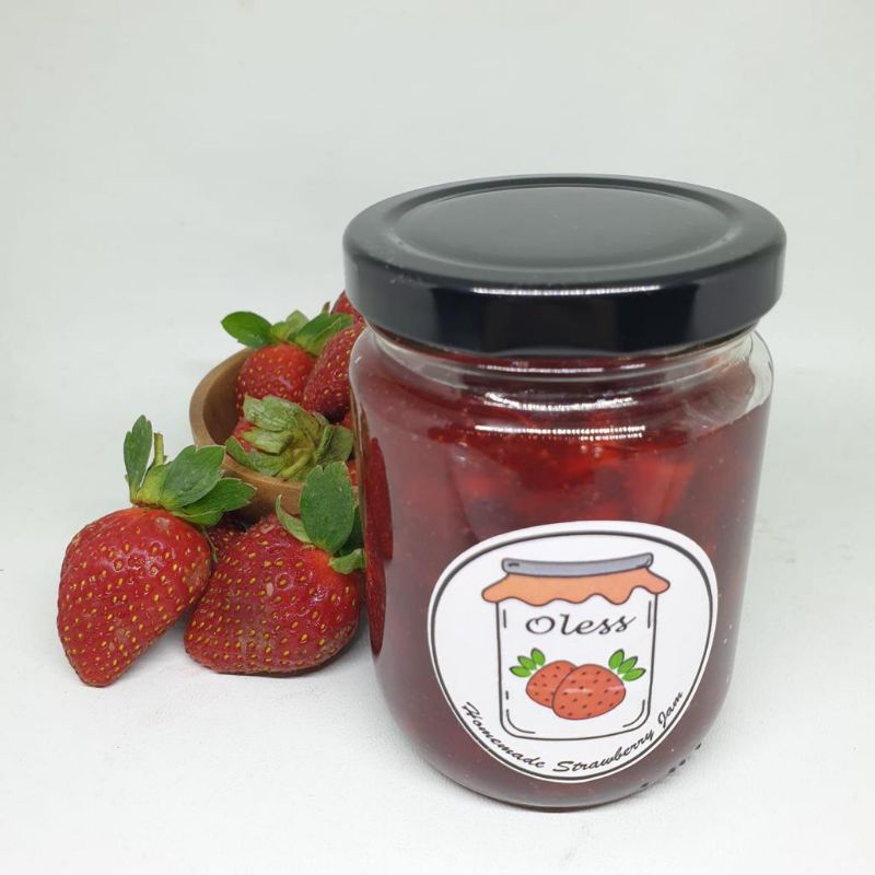 

SELAI STROBERI ASLI OLAHAN BUAH STROBERI