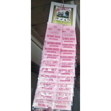 

Bumbu Soto Karisma Minang Per Lembar isi 20 Sachet