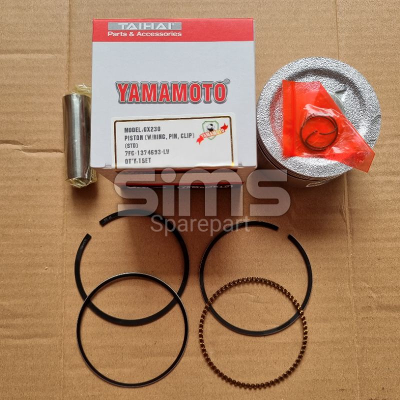 GX230 Ymg 230 Piston Size STD with/Ring+Pin+Clip