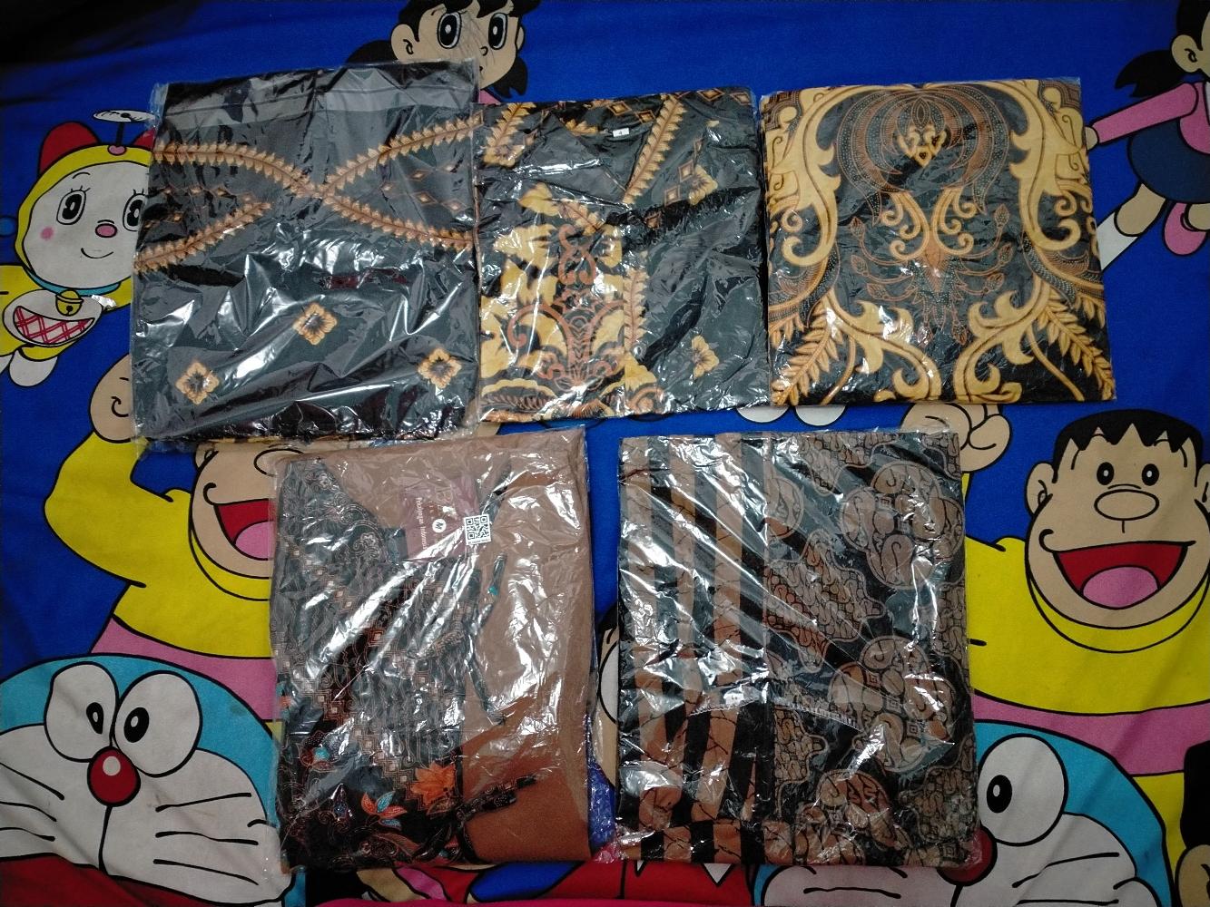 Atasan Batik Dolby Dolbi Dobby Doby Tenun Sutra Tulis Halus Katun Atbm Baron ,sarombit Atasan Ruby