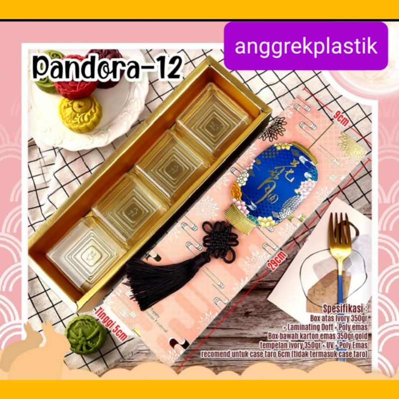 Dus Box Mooncake Kue Bulan Pandora