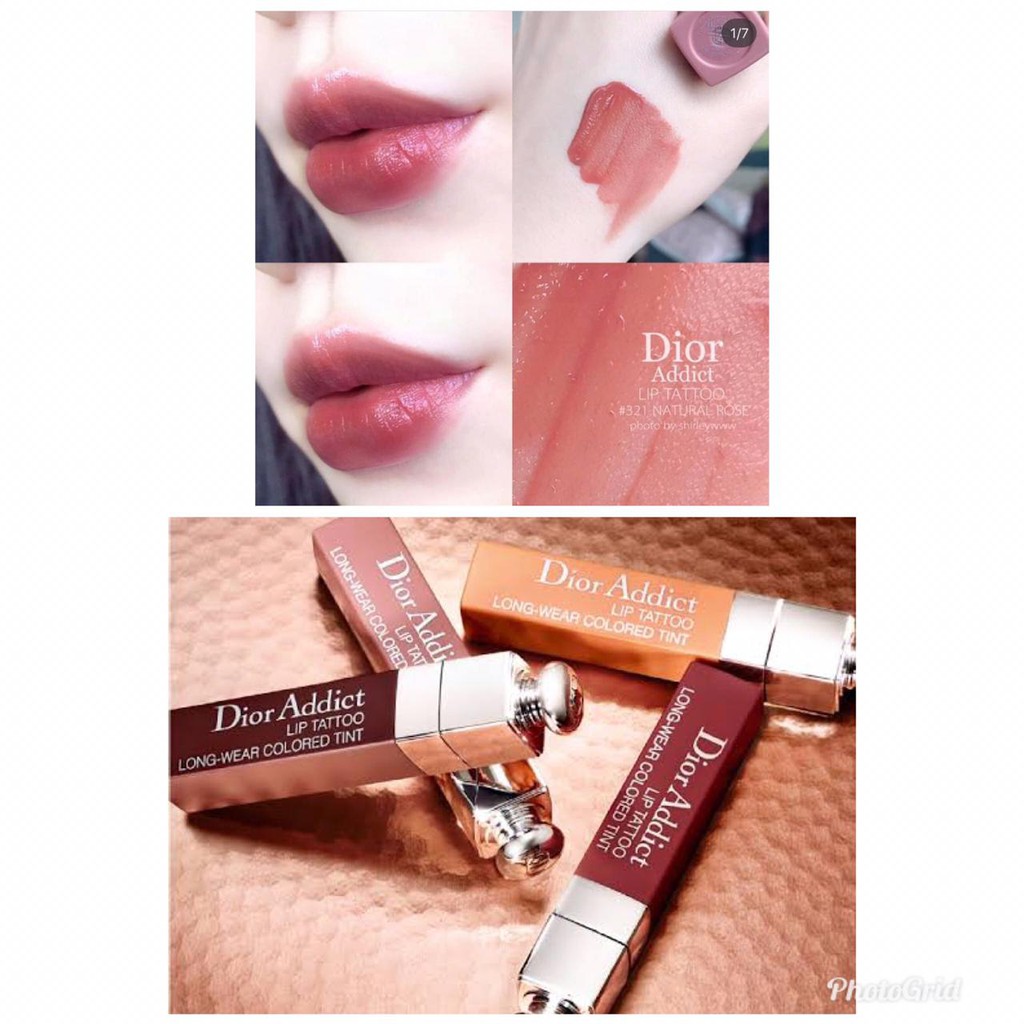 dior addict lip tattoo natural rose 