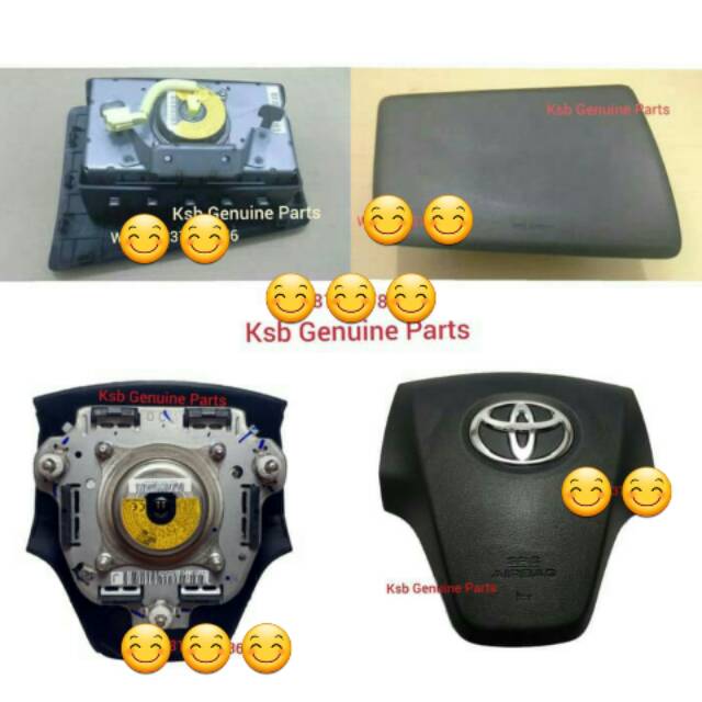 AirBag Set Avanza Air Bag Kanan Dan Kiri Original Toyota Gres Baru