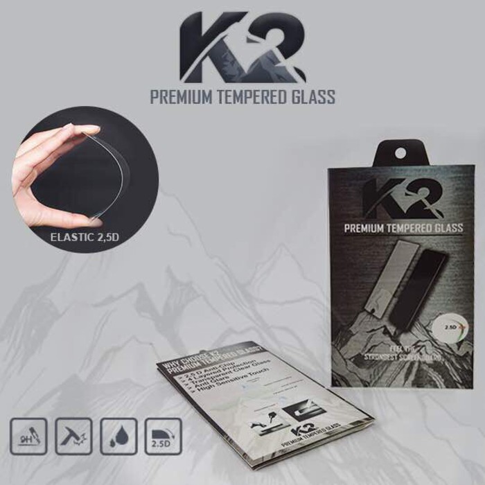 K2 Premium Tempered Glass 2.5D GOOD QUALITY COOLPAD MEGA 3,NOTE 3,MEGA
