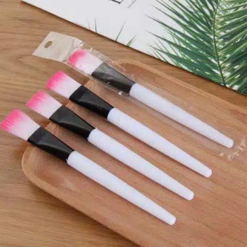 Kuas Marker Transparan Kuas Masker pink Kuas Make up