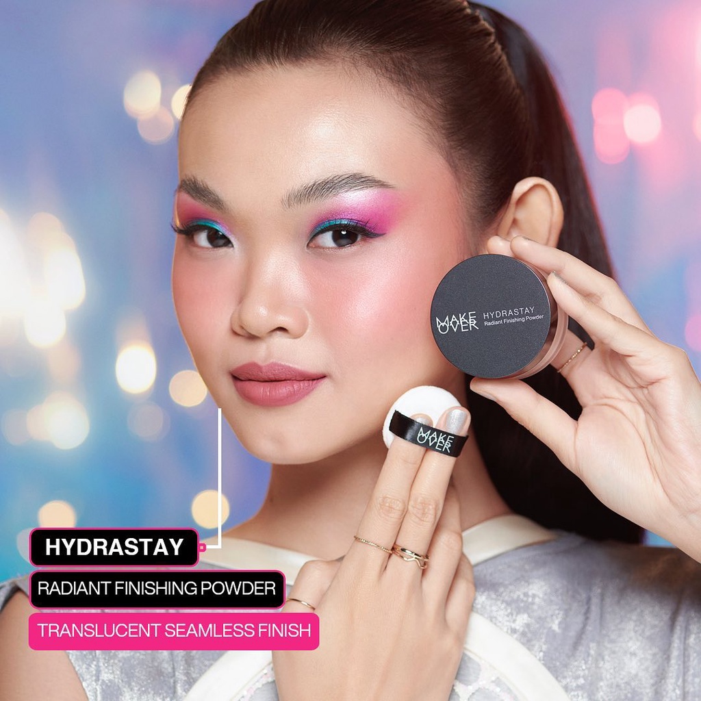 ★ BB ★ MAKE OVER Hydrastay Radiant Finishing Powder