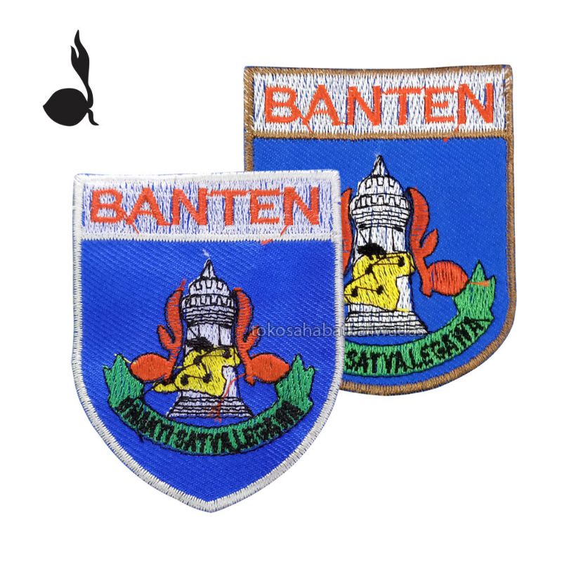 BET BADGE KWARDA BANTEN PRAMUKA BORDIR