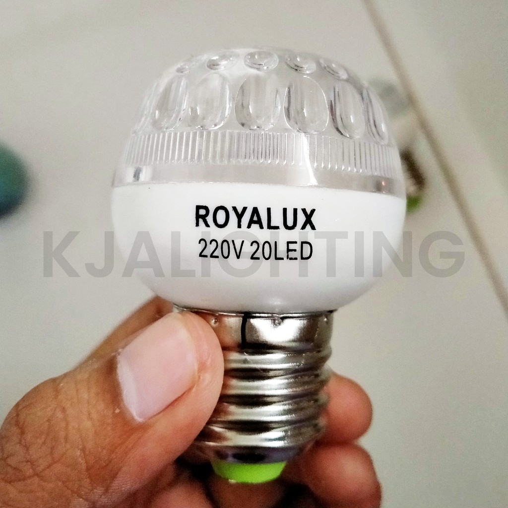 ROYALUX LAMPU LED WARNA-WARNI E-27 220V