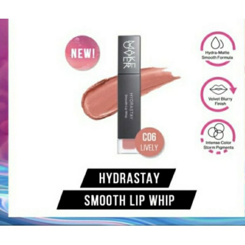 MAKE OVER HYDRASTAY SMOOTH LIP WHIP