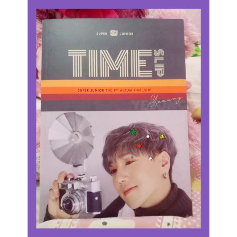ALBUM SUPER JUNIOR TIME SLIP YESUNG