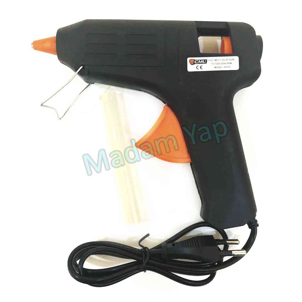 TEMBAKAN LEM LILIN GLUE GUN 20 40 WAT/LEM TEMBAK KECIL BESAR/GLUE STIK