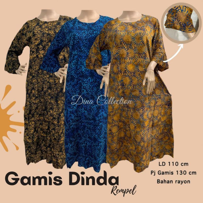 Gamis Dinda Rayon Bali