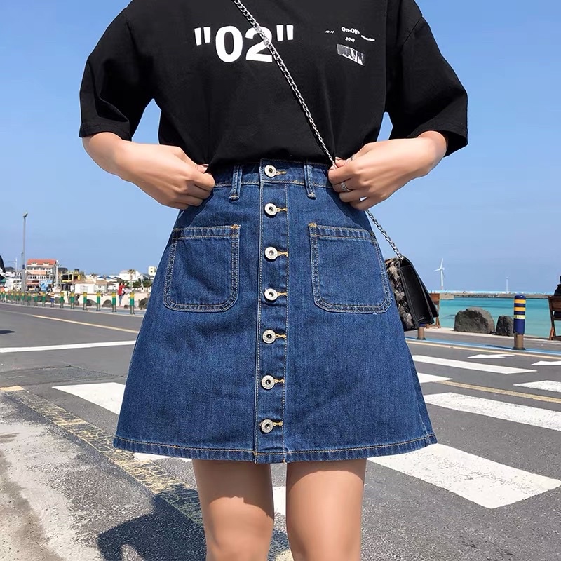 SKORT CELANA ROK DENIM SKIRT IMPOR