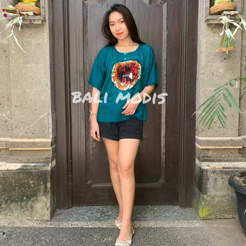 ATASAN BAJU BARONG LUKIS BALI