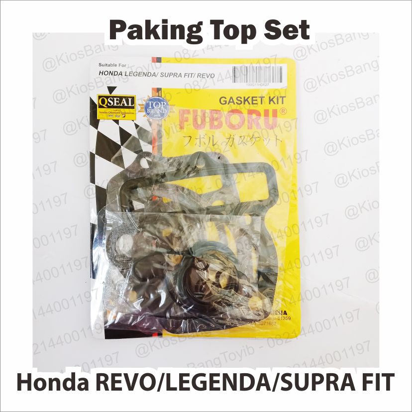 Paking Head TOP SET // Gasket Kit // Gasket Top Set Honda Revo/Supra Fit/Legenda &quot;Fuboru&quot;